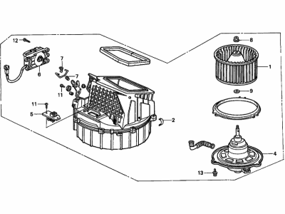 Honda 79300-SH2-G02 Blower Assembly