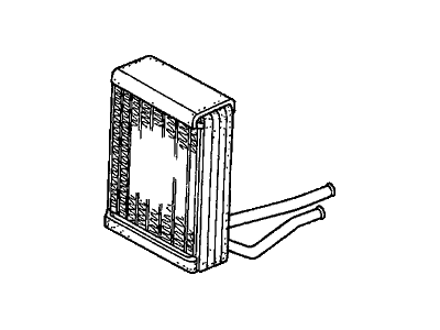 Honda 79110-SH3-A01 Core, Heater