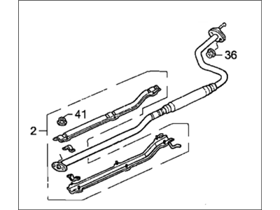 Honda 18220-SH2-J03 Pipe B, Exhuast