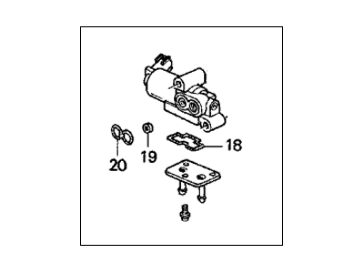 Honda 36450-P13-004 Valve Assembly, Electronic Air Control (Tec)