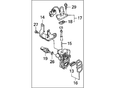 Honda 15810-P13-005 Valve Assembly, Spool