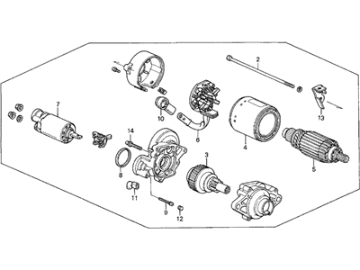 Honda 31200-PT0-025 Motor Assembly, Starter