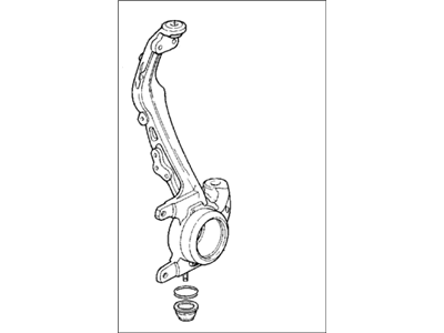 Honda 51210-SS0-901 Knuckle, Right Front (Abs)