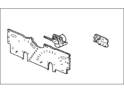 Honda 78126-SS0-A01 Panel, Tachometer And Print