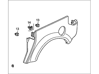 Honda 11135-RZP-000 Orifice Assy., Block