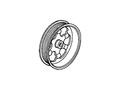 Acura 56483-RNA-003 Pulley, Power Steering Pump