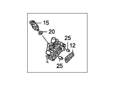 Honda 15810-RKB-J01 Valve Assembly, Spool