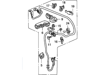 Honda 32410-SHJ-A21 Cable Assembly, Starter