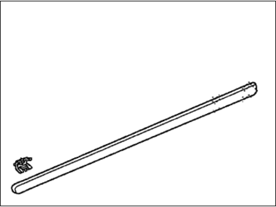 Honda 75302-SHJ-A02 Protector, R. FR. Door