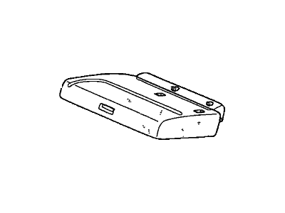 Honda 82132-SHJ-A01 Pad, Right Rear Seat Cushion