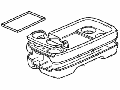Honda 81191-SHJ-A61ZB Base Assy., Center Table Cover(G64L)