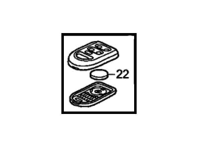 Honda 72147-SHJ-A61 Transmitter Assembly, Keyless (Memory1)