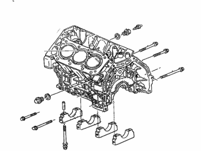 Honda 11000-RGM-810 Block Assy., Cylinder (DOT)