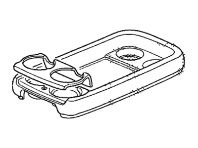 Honda 81191-SHJ-A01ZA Cover, Center Table *G64L* (OLIVE)