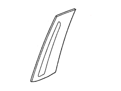 Honda 73465-SHJ-A00 Glass, L. RR. Door Quarter (Privacy)(Agc)