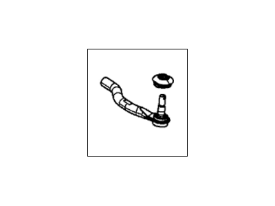 Acura 53540-TR0-A02 End, Passenger Side Tie Rod