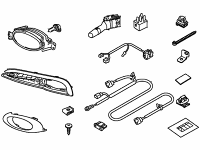 Honda 08V31-TR0-100J Fog Lights