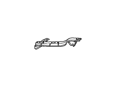 Honda 71148-S2A-000ZZ Beam, L. FR. Bumper Corner (Upper)