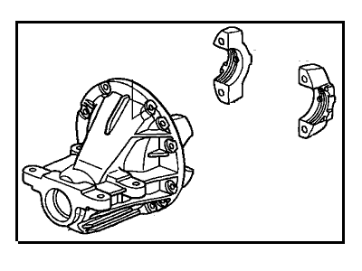 Honda 41120-PCZ-003 Carrier Assembly, Differential