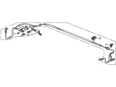 Honda 32125-S2A-A03 Sub-Wire, EPS