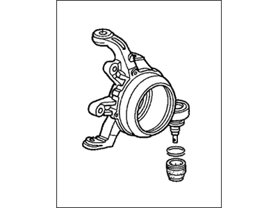 Honda 52210-S2A-010 Knuckle, Right Rear