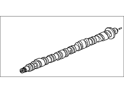 Honda 14120-PZX-A00 Camshaft, Exhuast