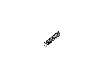 Honda 71581-S2A-003 Spacer, R. RR. Bumper