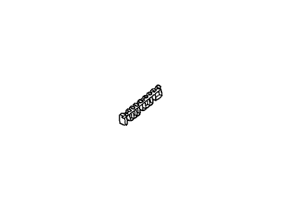 Honda 71586-S2A-003 Spacer, L. RR. Bumper