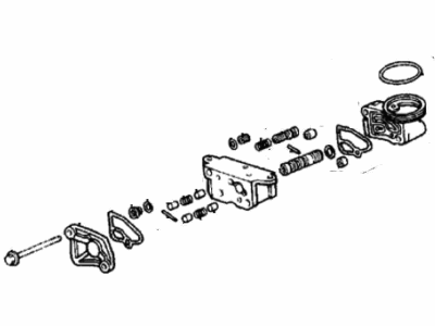 Honda 53640-SF1-A61 Frame Unit, Valve (LH)