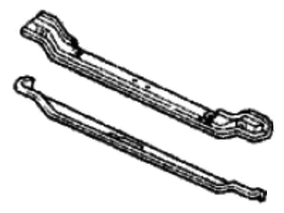 Honda 04603-SF1-A00ZZ Crossmember Set, Front (Lower)