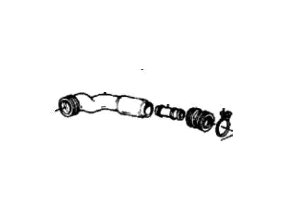 Honda 17247-PK2-000 Tube, Resonator Connecting