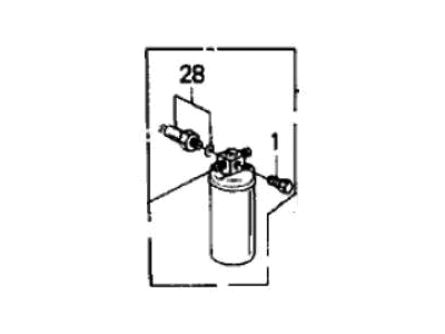 Honda 80351-SF1-H01 Receiver (Retrofit)