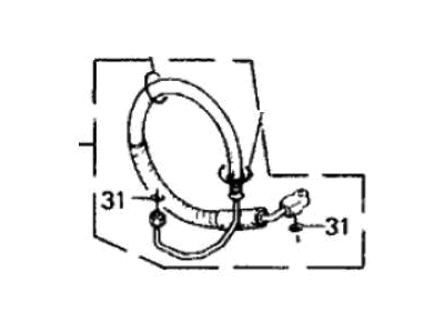 Honda 80315-SF1-A50 Hose, Discharge