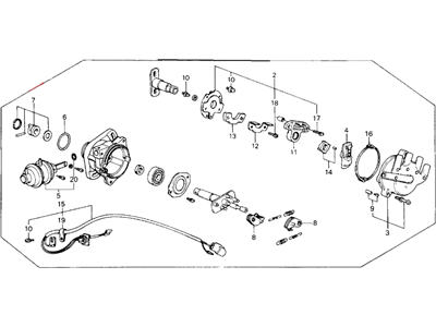 Honda 30100-PK1-671 Distributor Assembly (D4R86-12)