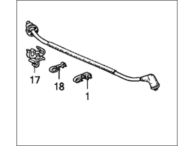 Honda 32723-PK1-010 Wire, Ignition Center