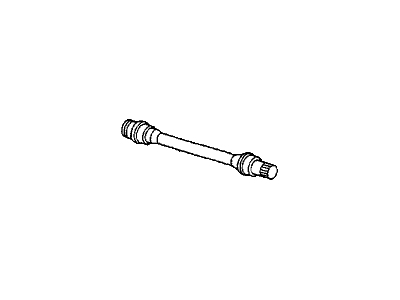 Honda 44510-SF1-000 Shaft, Half