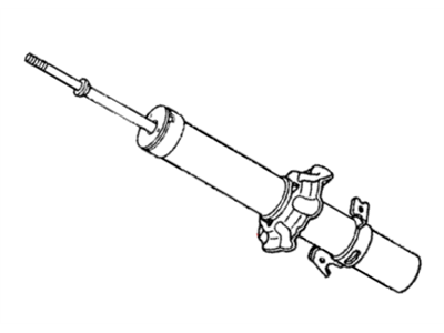 Honda 51606-SF1-926 Shock Absorber Unit, Left Front (Showa)