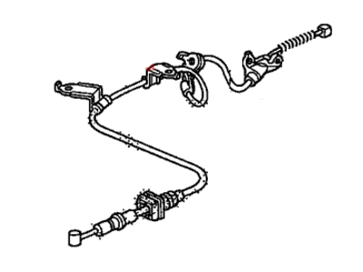 Honda 47510-SCV-A05 Wire B, Passenger Side Parking Brake