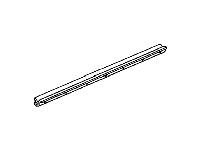 Honda 72375-SCV-A00 Weatherstrip, L. FR. Door (Inner)