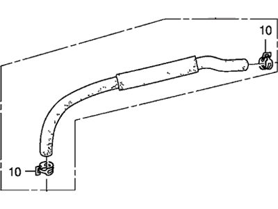 Acura 46408-SDA-A02 Tube A, Master Power