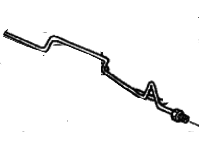 Honda 46374-SDA-A01 Pipe U, Brake