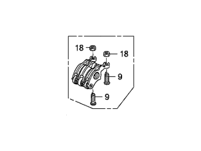 Honda 14620-PGE-A10 Arm Assembly, Intake Rocker