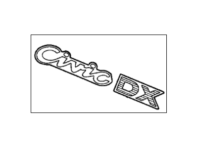 Acura 32101-TZ5-A00 Sub-Wire, Front