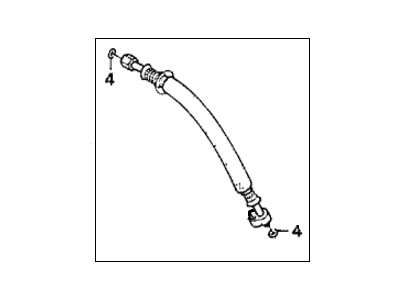 Honda 80311-SR1-A11 Hose, Suction (Matsushita)