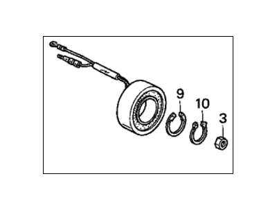 Honda 38924-P06-A02 Coil Set, Field
