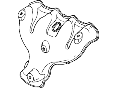 Honda 18120-PM6-H00 Cover A, Exhuast Manifold
