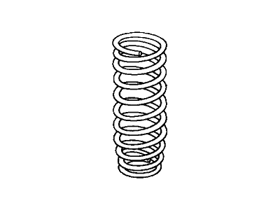 Honda 52441-SR0-A04 Spring, Rear (Nhk Spring)