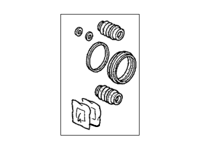 Acura 01463-S04-V01 Caliper Set, Front