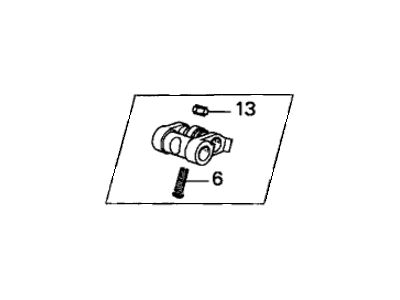 Honda 14624-RAA-A00 Arm Assembly, Exhuast Rocker