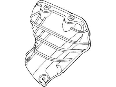 Acura 18120-PND-A01 Cover Complete, Exhaust Mn